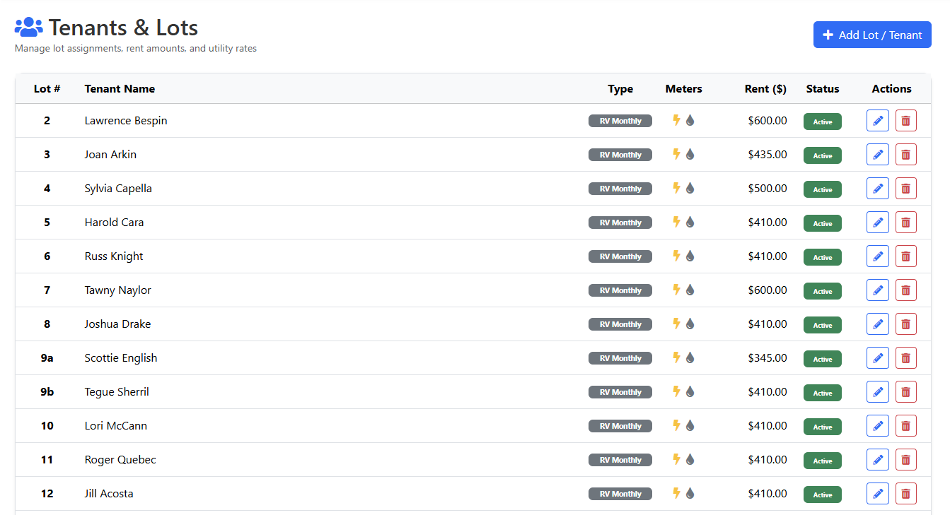 ParkRemit workflow screenshot